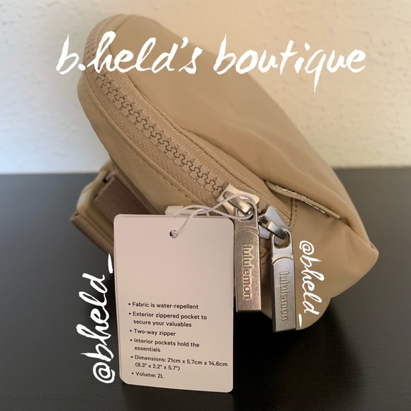 🆕 lululemon Everywhere Belt Bag *Large Version 2L Volume in Trench Tan New NWT - Picture 4 of 15